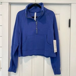 NWT Lululemon Scuba Half Zip